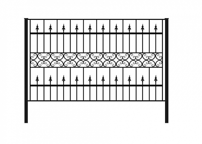 Забор сварной ЗС-16